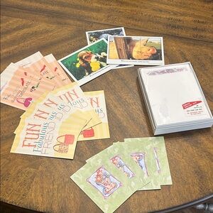 Colorful Greeting Cards and Boxed Stationary